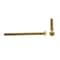 Prime-Line Machine Screw, Round Head, Phil/Sltd Comb Drive No. 8-32 X 2in Solid Brass 100PK 9003894 - alternate 3